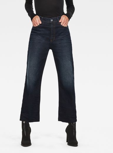 Tedie Ultra High Straight RP Ankle Jeans